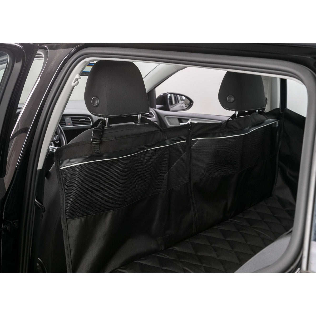 Funda Protectora Asientos Coche con partes laterales, divisible negro