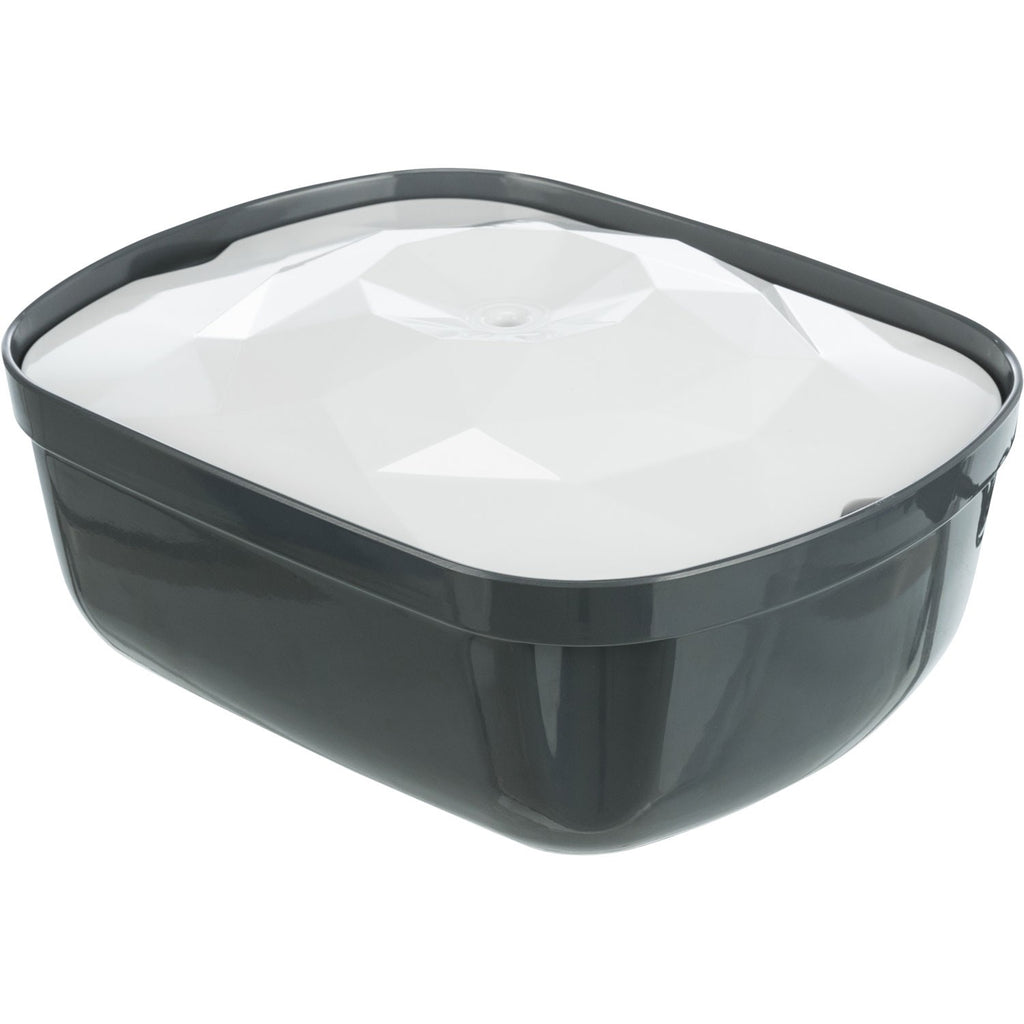 Fuente Polygon gris/blanco