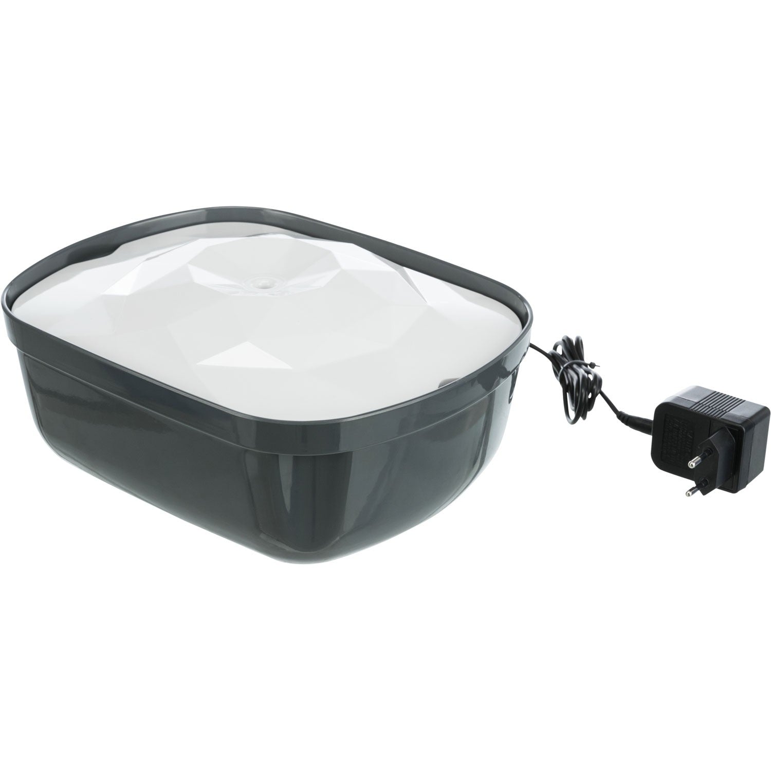 Fuente Polygon gris/blanco