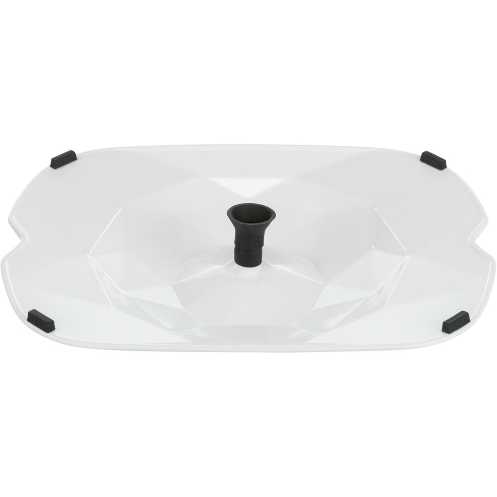 Fuente Polygon gris/blanco