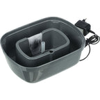 Fuente Polygon gris/blanco