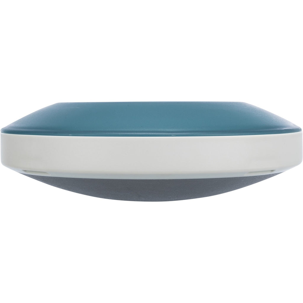 Slow Feeding Comedero Rocking Bowl gris/azul