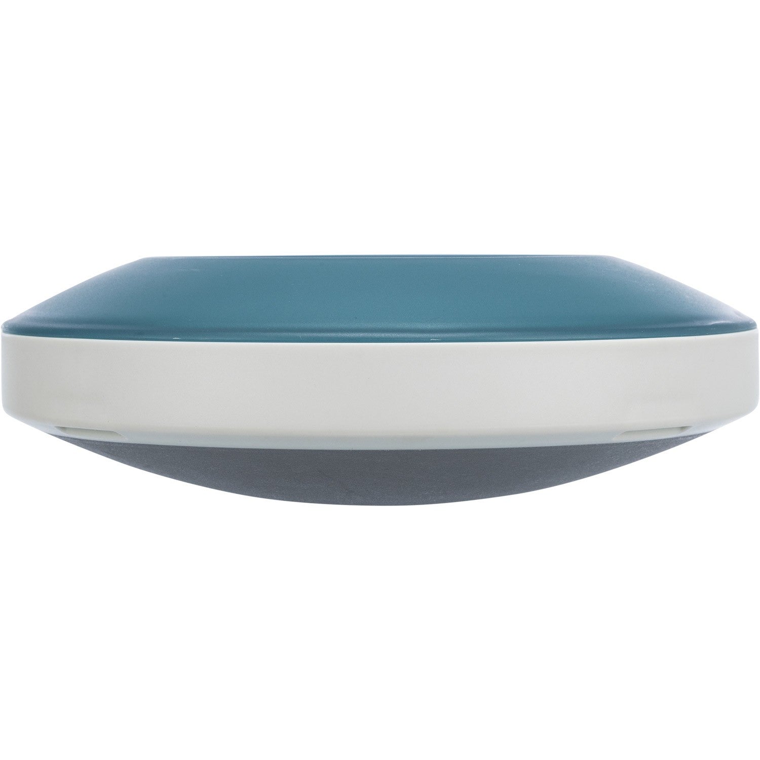 Slow Feeding Comedero Rocking Bowl gris/azul