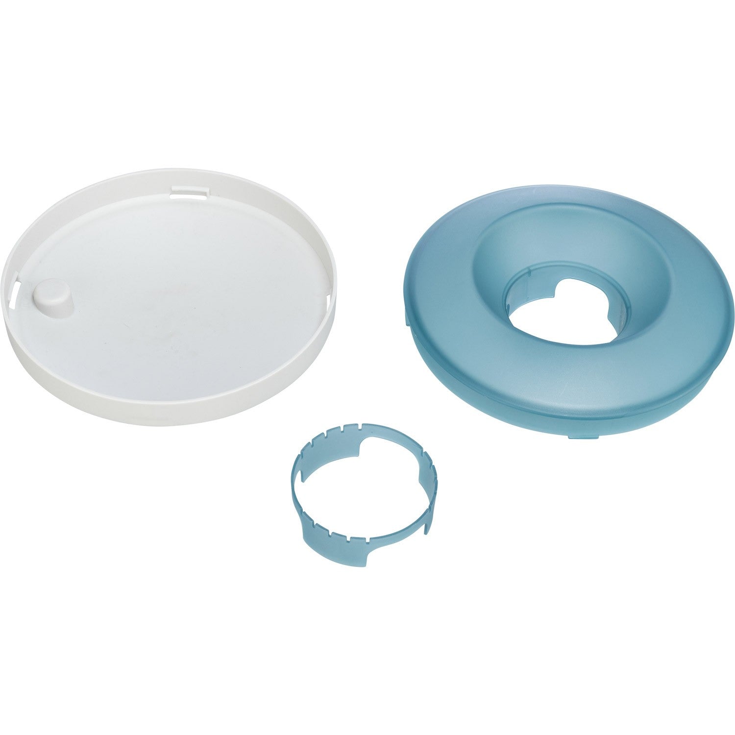 Slow Feeding Comedero Rocking Bowl gris/azul