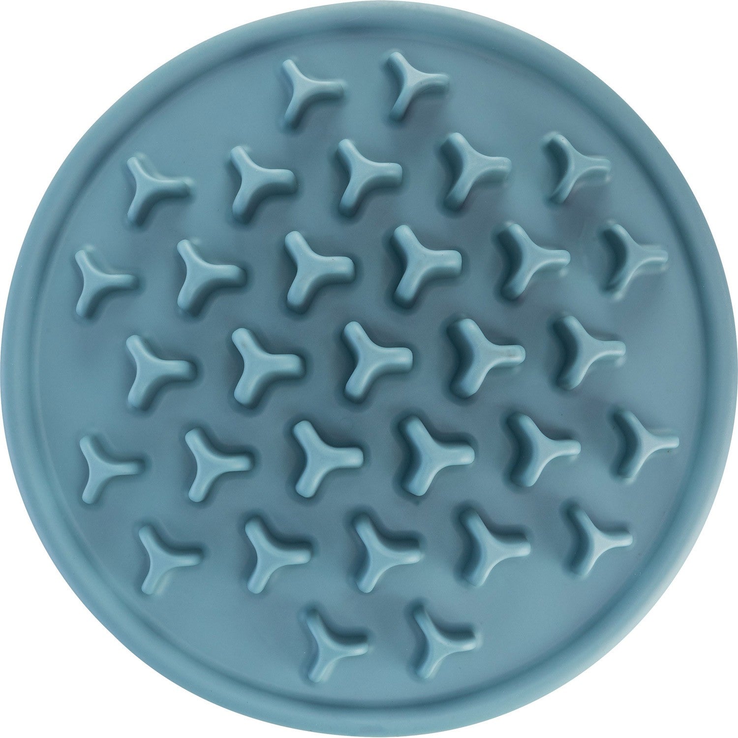 Slow Feeding Mantel para Alimento Pilares azul