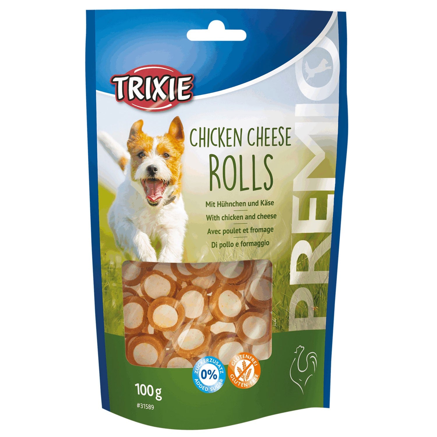 PREMIO Chicken Cheese Rolls - Pack de 6 unidades