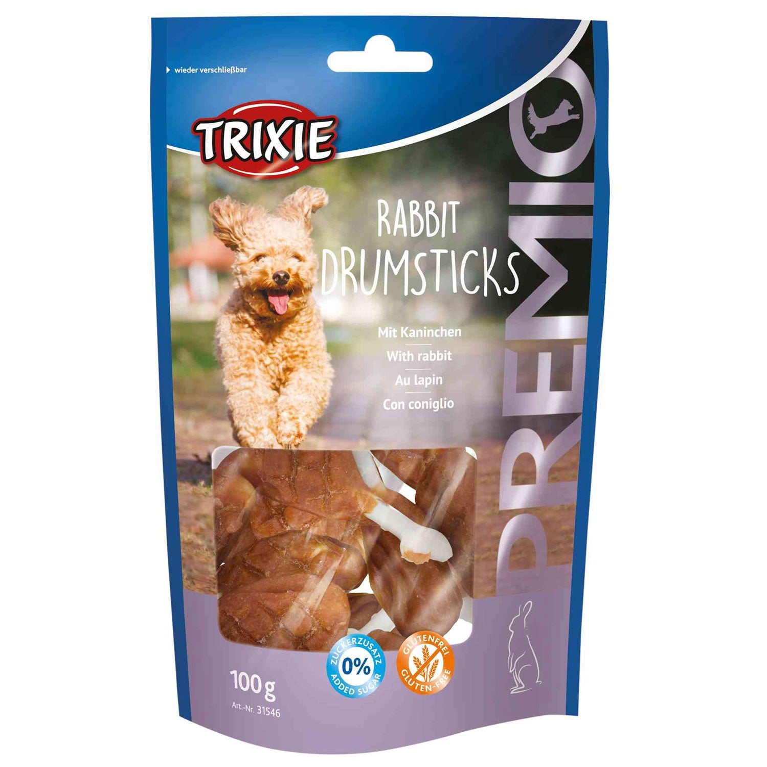 PREMIO Rabbit Drumsticks - Pack de 6 unidades