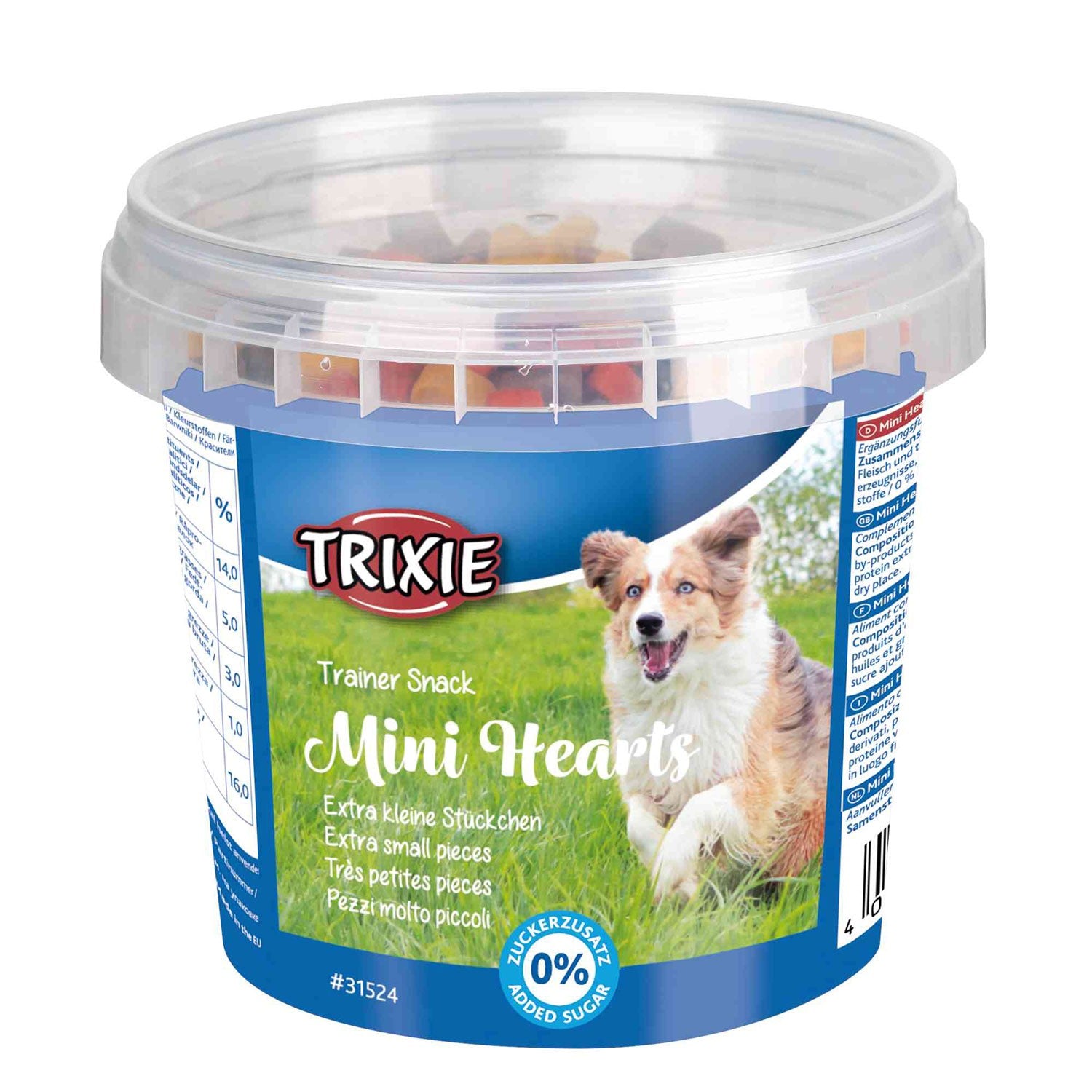 Mini Hearts, Snack de Entrenamiento - Pack de 12 unidades