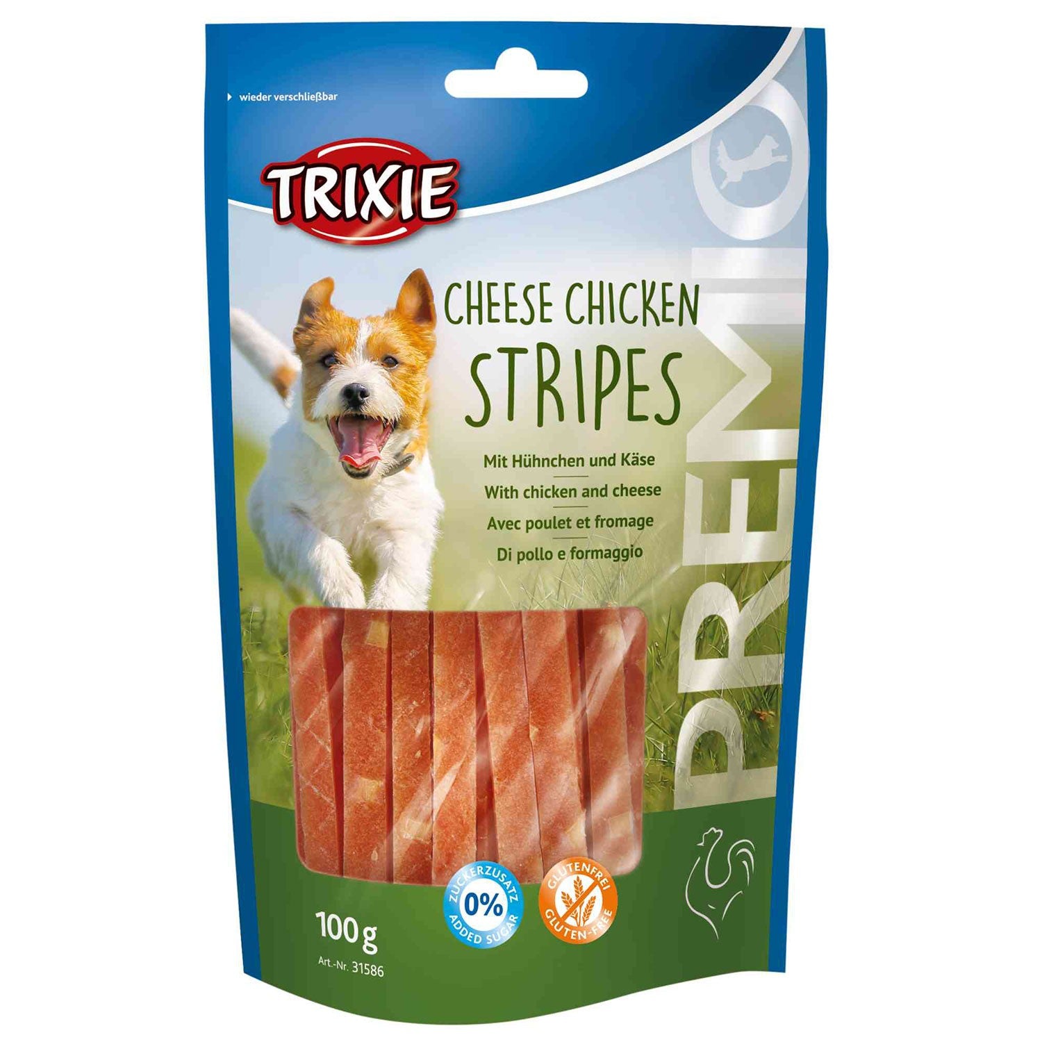 PREMIO Cheese Chicken Stripes - Pack de 6 unidades