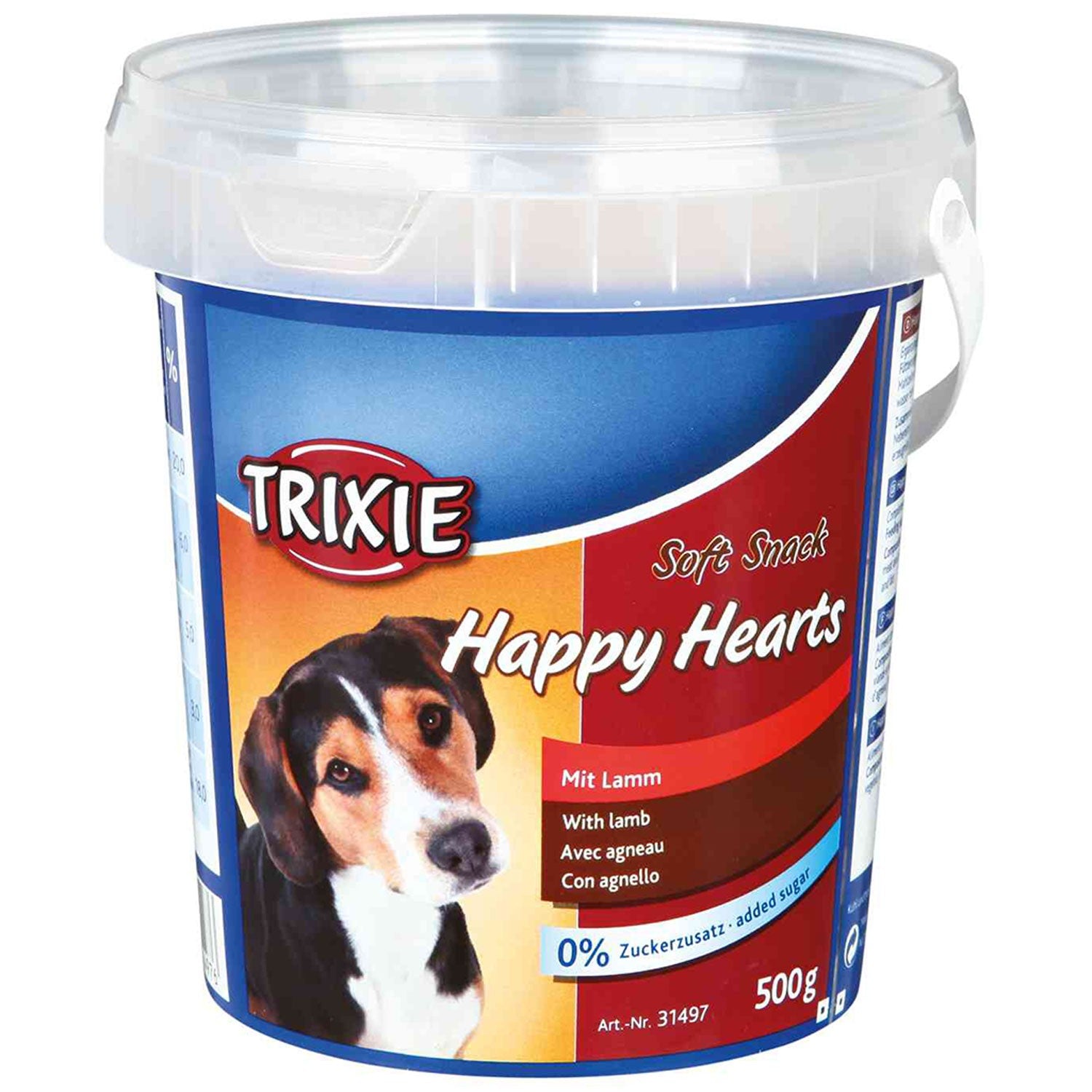 Soft Snack Happy Hearts - Pack de 4 unidades