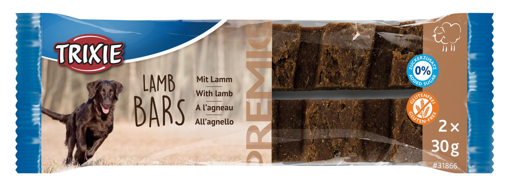 PREMIO Lamb Bars - Pack de 30 unidades