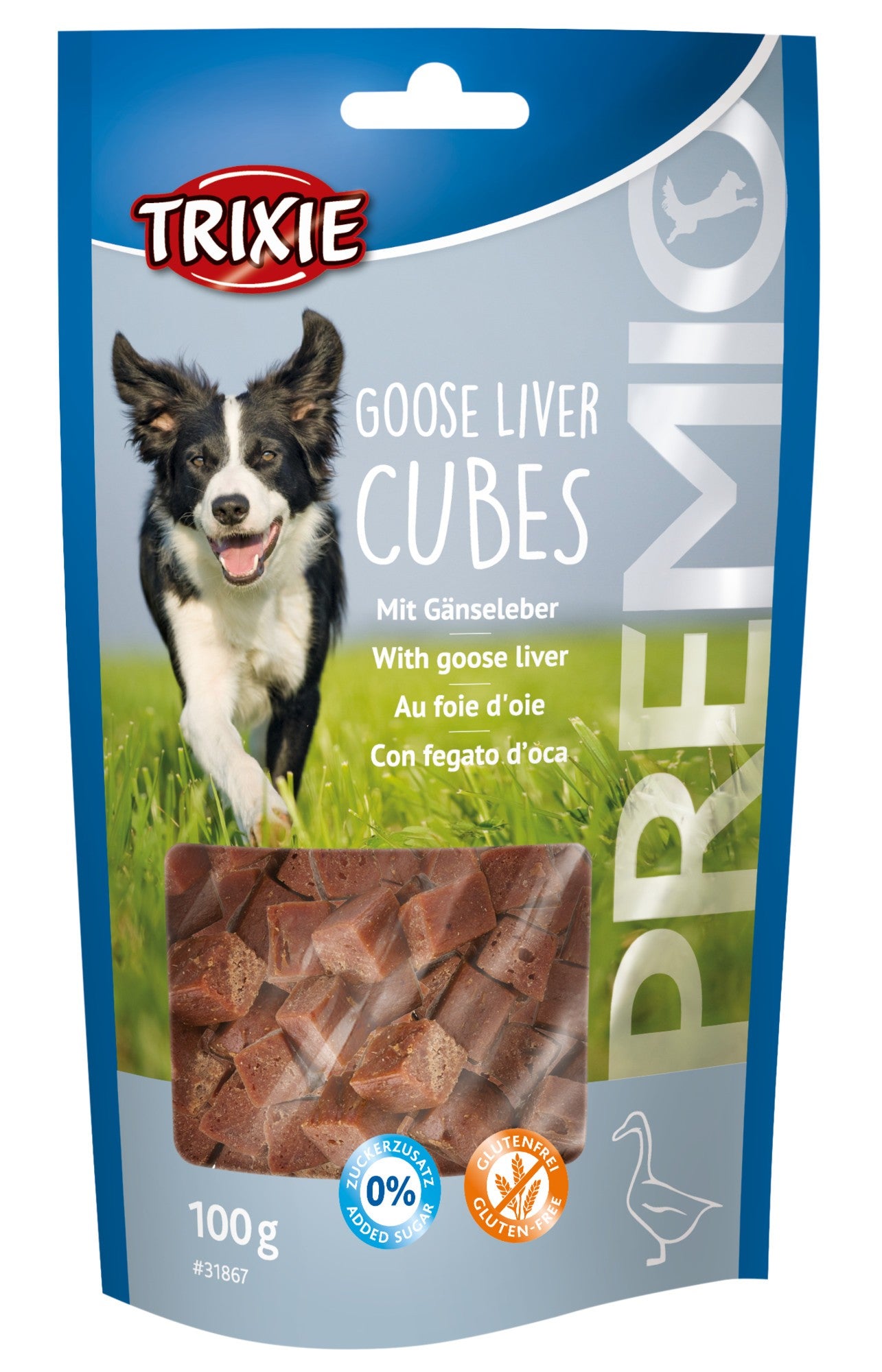 PREMIO Goose Liver Cubes - Pack de 6 unidades
