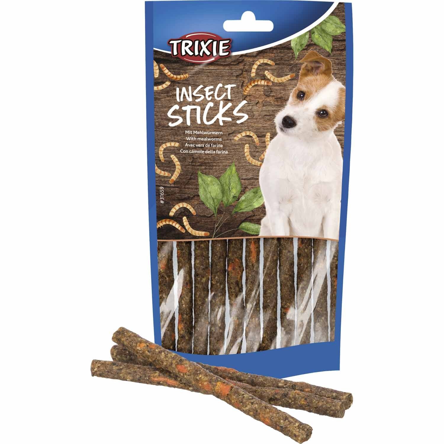 Insect Sticks con gusanos de la harina - Pack de 6 unidades