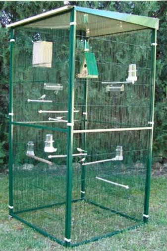 Voladero para pájaros de Jardin 1m2