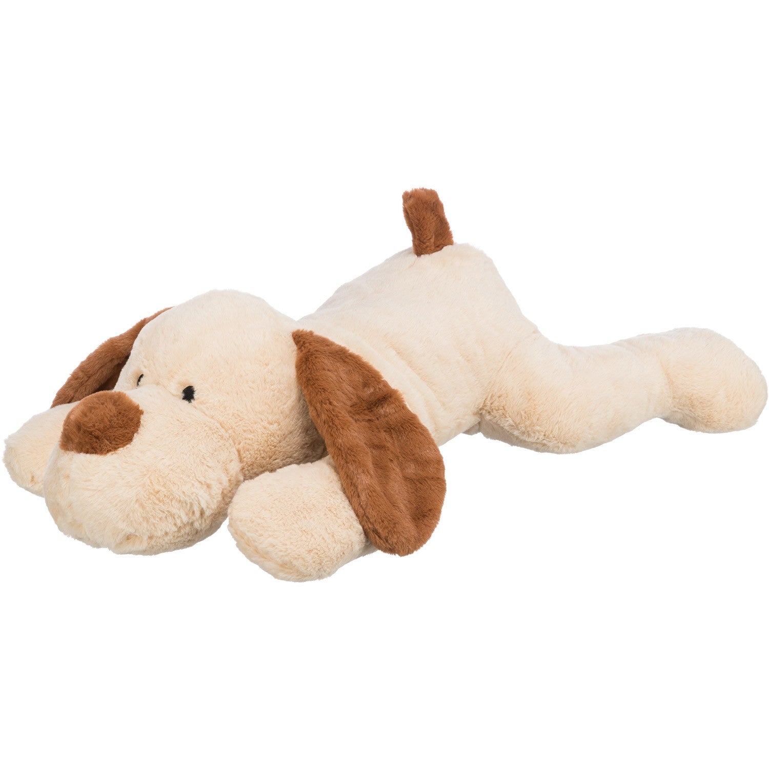 Perro mimado Benny beige/marrón 75cm