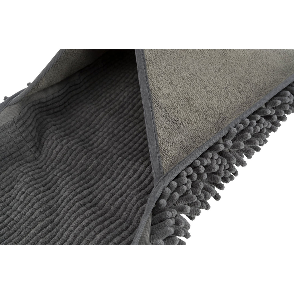 Toalla para Secado con Manoplas Integradas gris