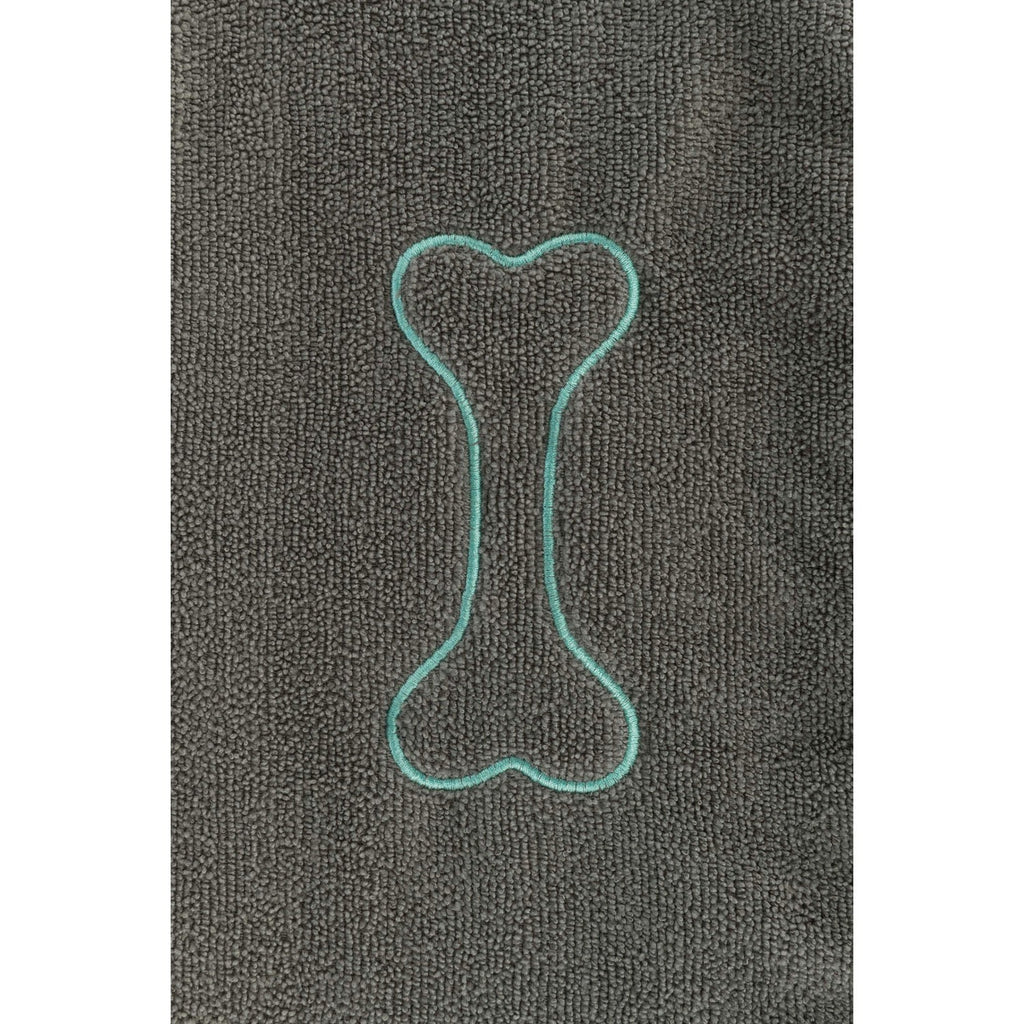 Toalla para Secado con Manoplas Integradas gris