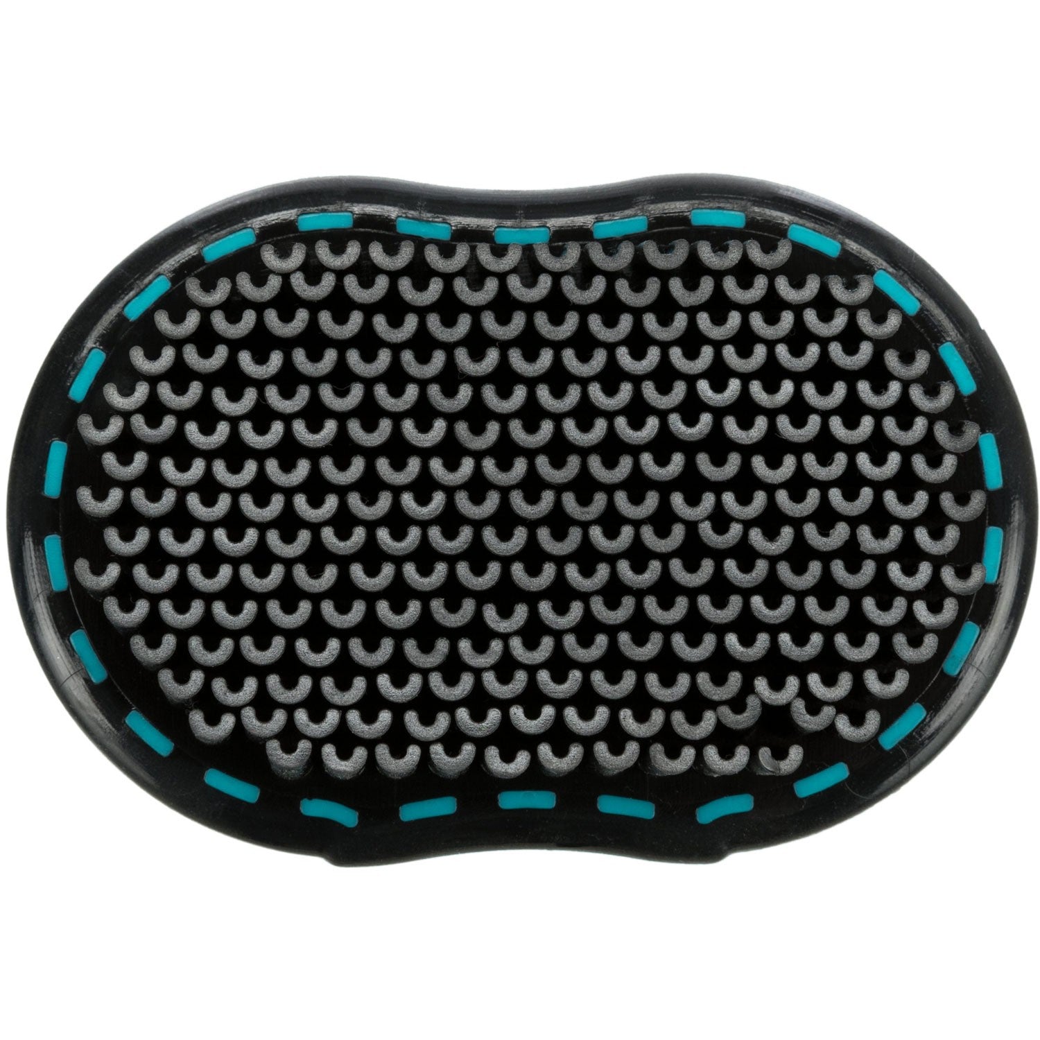 Cepillo para Tapicería y Textiles - Pack de 3 unidades negro/turquesa