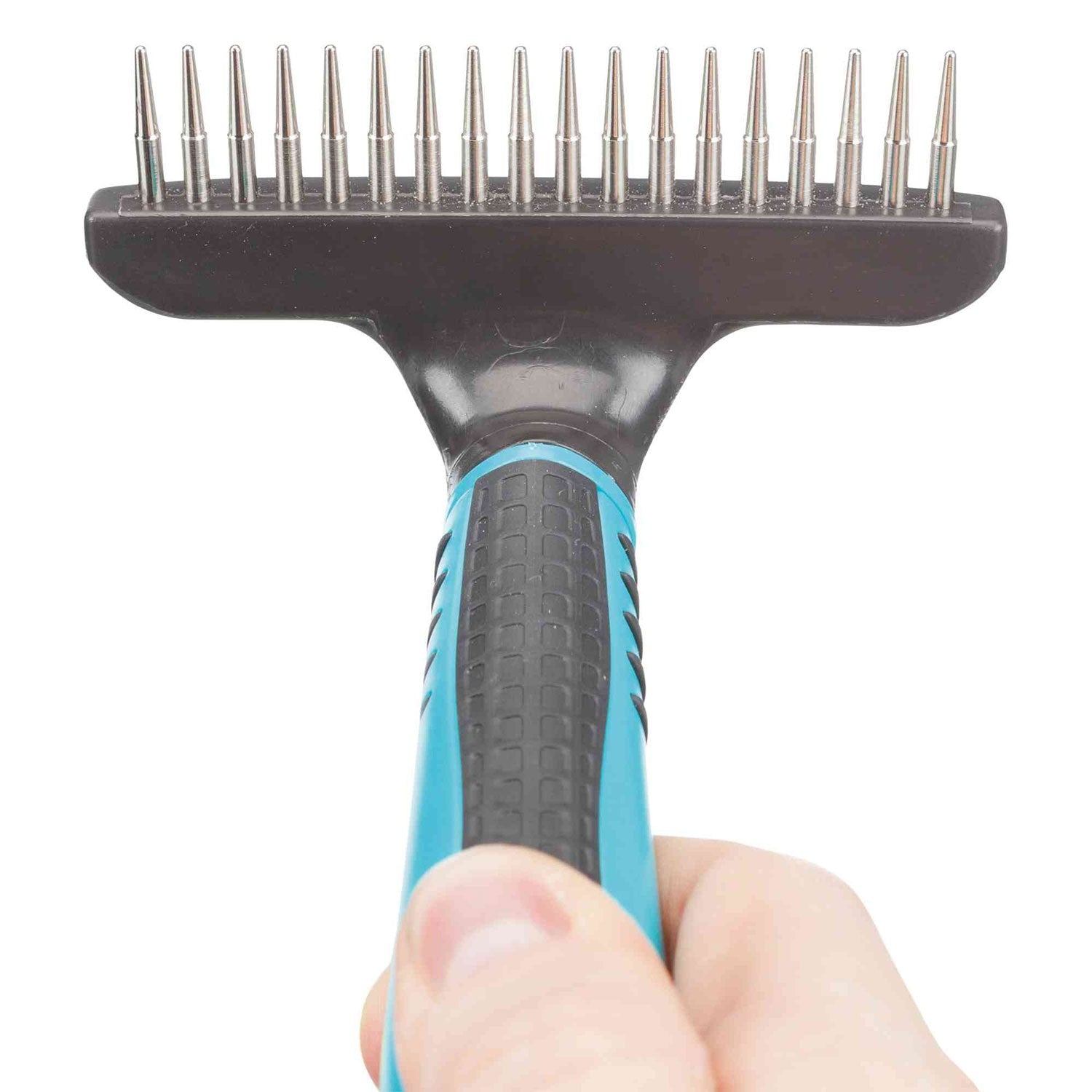 Rastrillo Metal Pelo Largo - Pack de 3 unidades