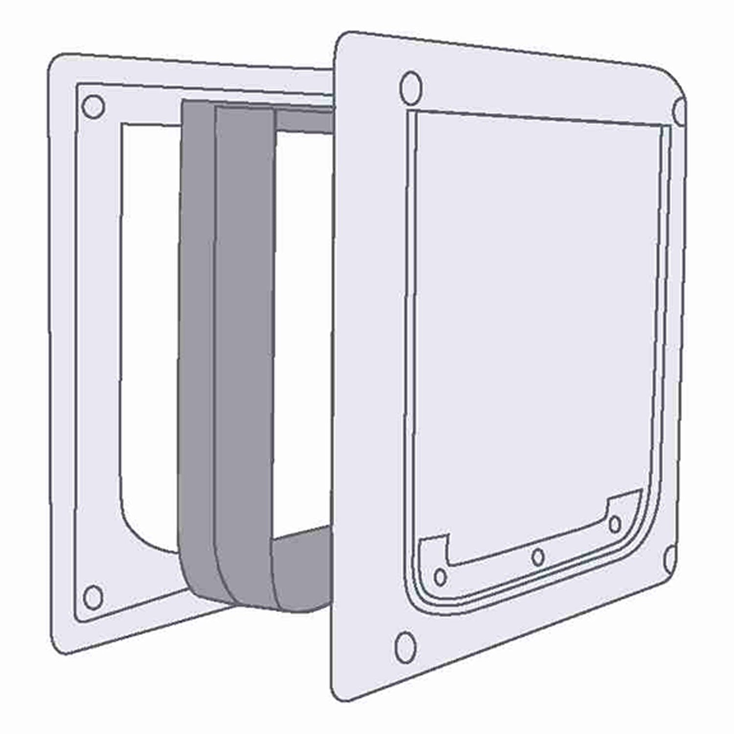 Pieza Extensible para Túnel blanco