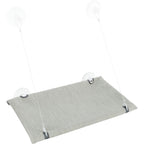 Alfombrilla para el cristal de la ventana gris