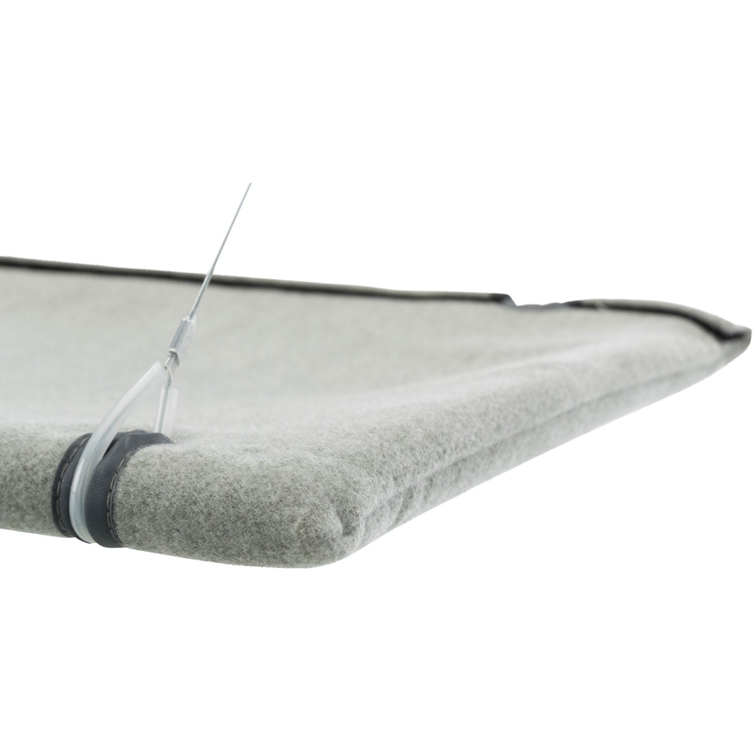 Alfombrilla para el cristal de la ventana gris