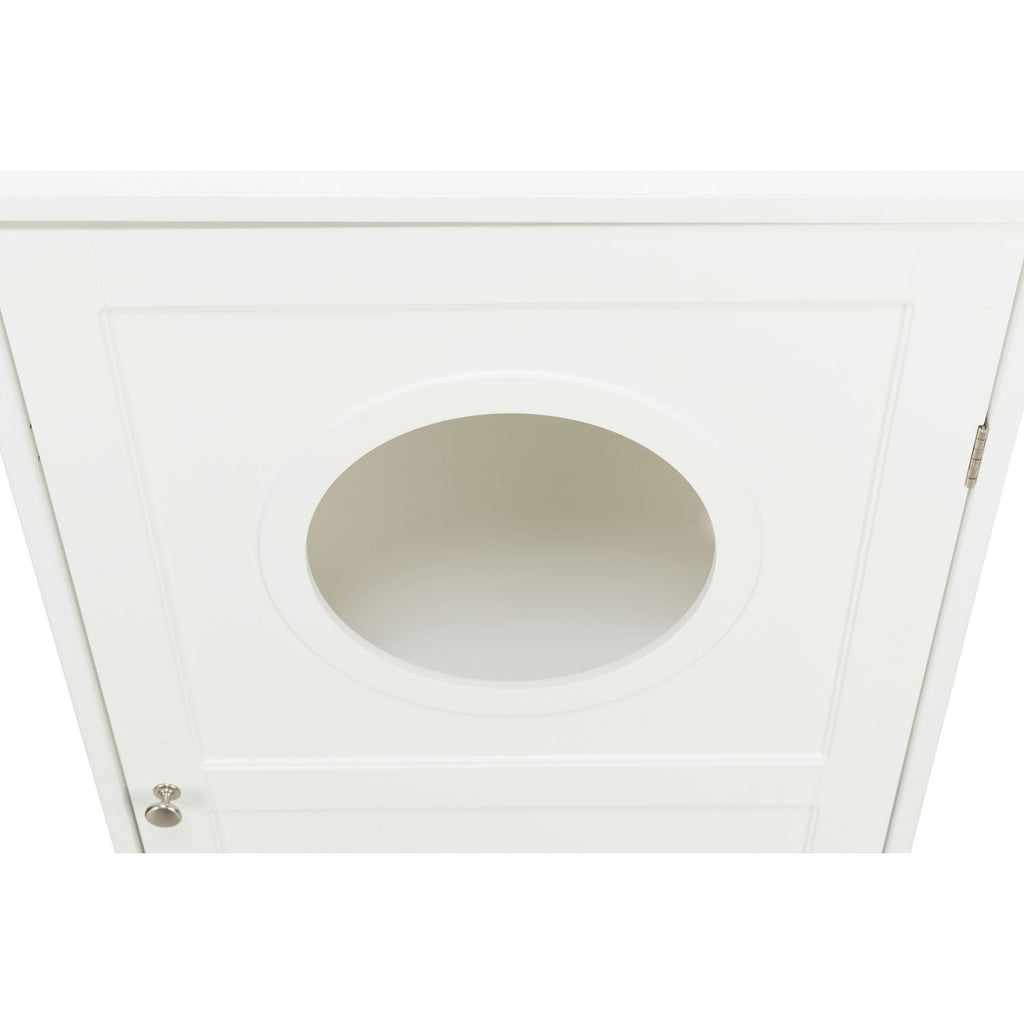 Casa para Gatos con 2 Pisos blanco