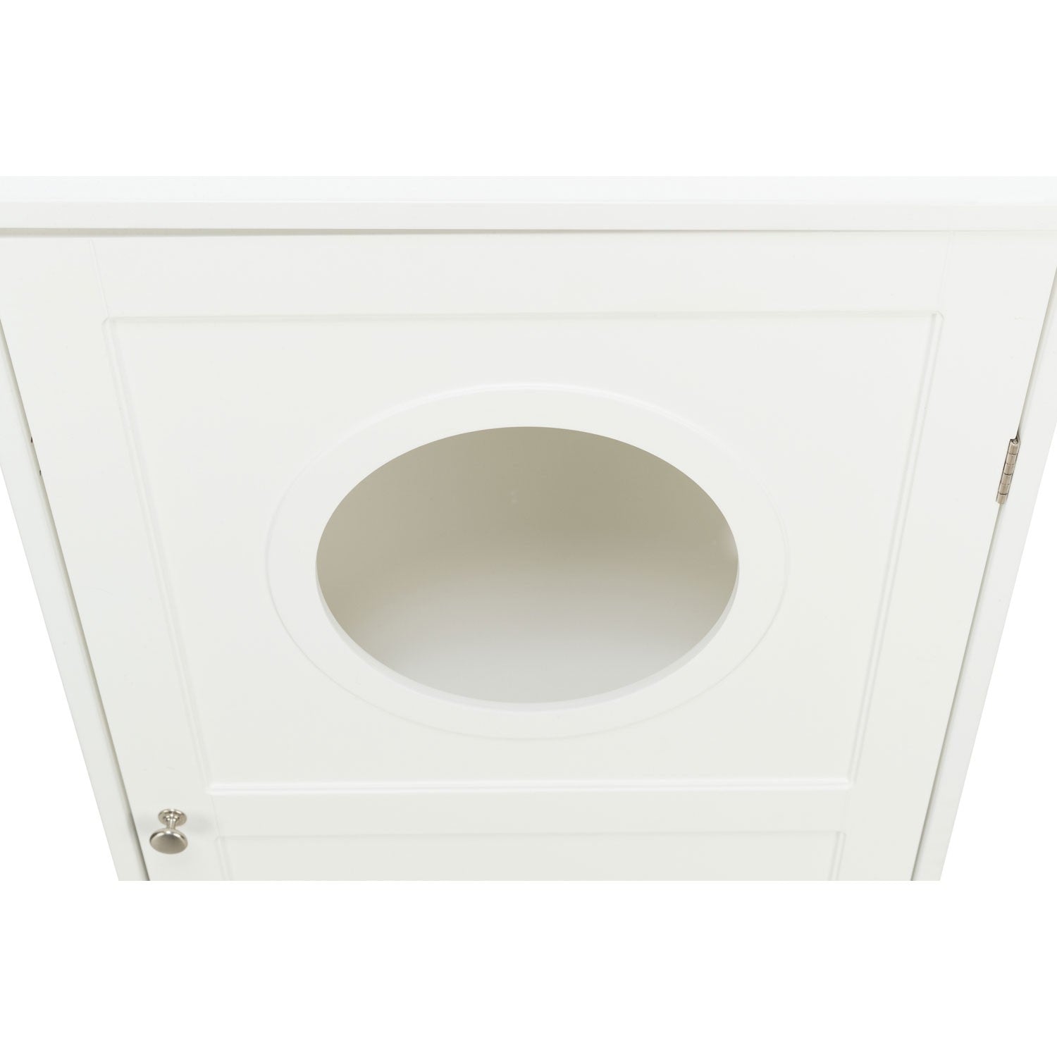 Casa para Gatos con 2 Pisos blanco