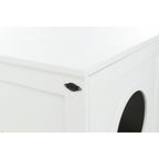 Casa para Gatos con 2 Pisos blanco