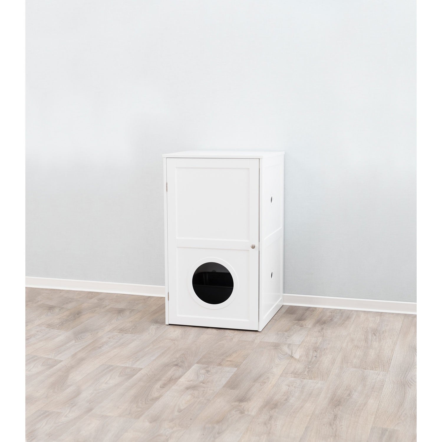 Casa para Gatos con 2 Pisos blanco