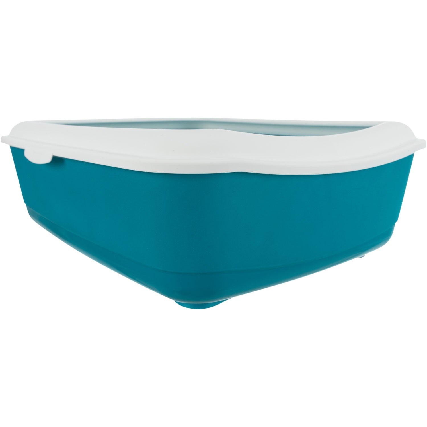 Bandeja Higiénica Classic azul petróleo/blanco