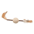 Juguete Matatabi con Plumas