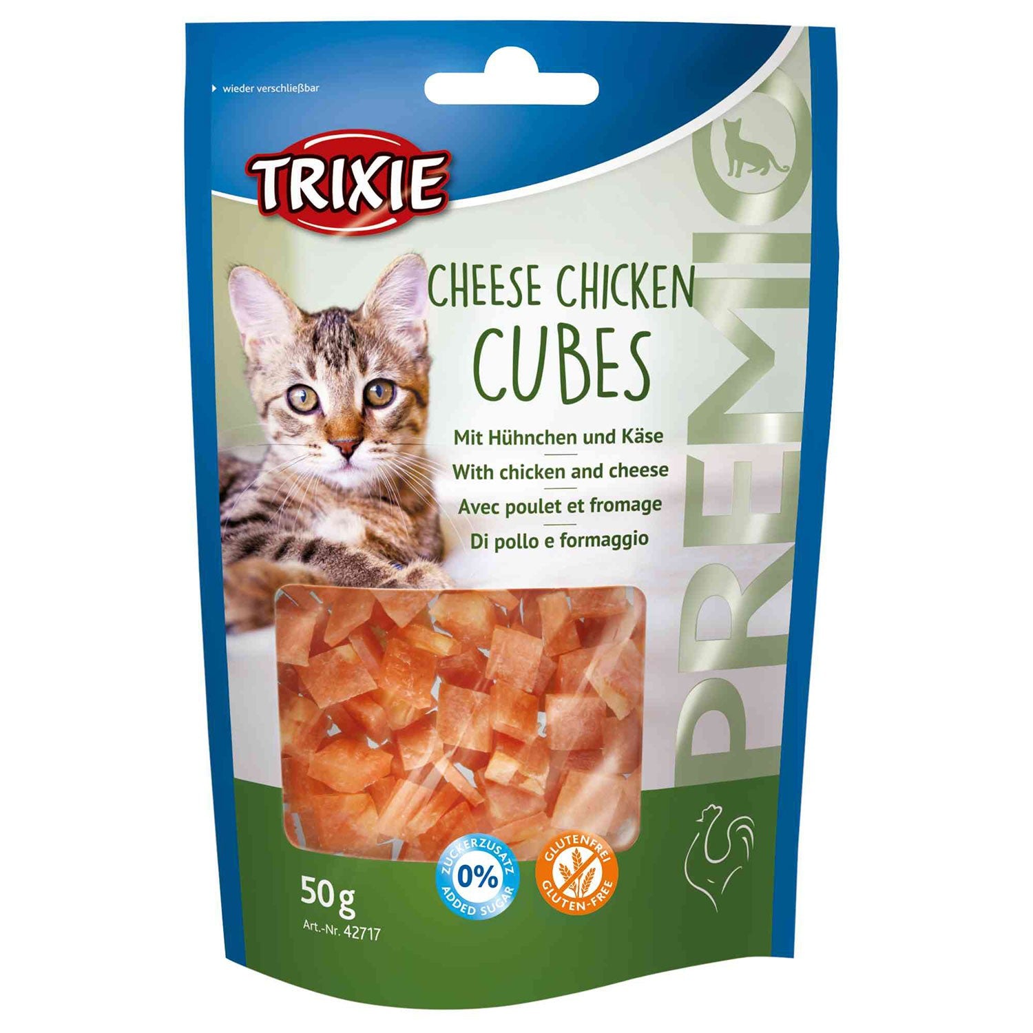 PREMIO Cheese Chicken Cubes - Pack de 6 unidades