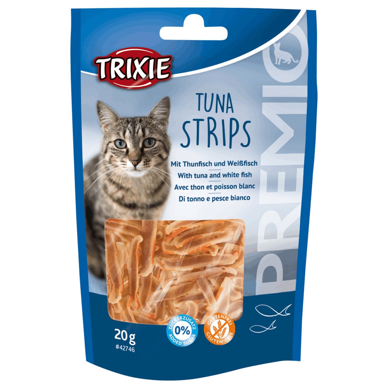 PREMIO Tuna Strips - Pack de 6 unidades
