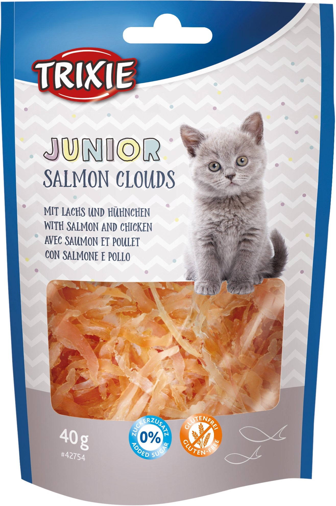 Junior Salmon Clouds - Pack de 6 unidades
