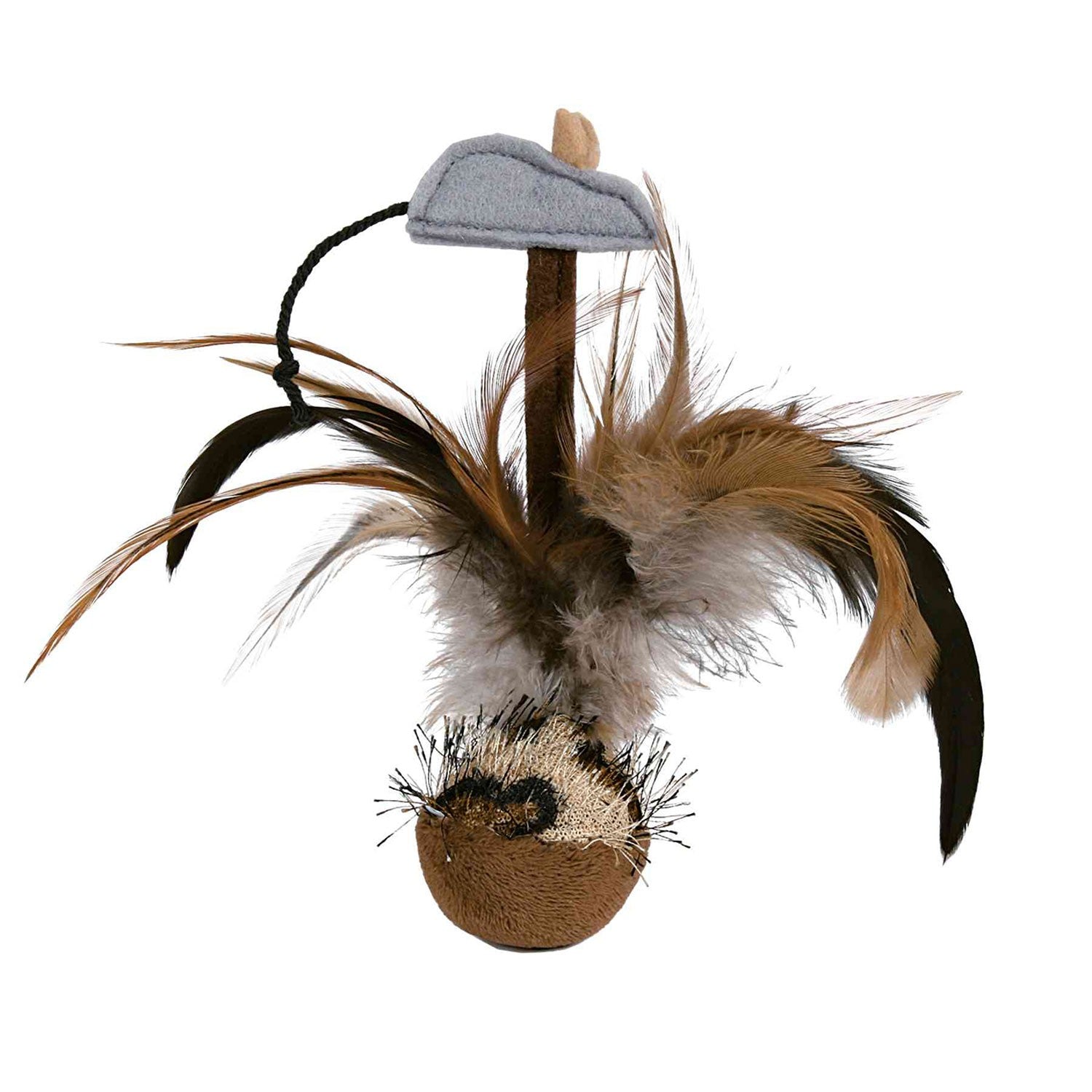 Bola con Plumas Siempre en Pie - Pack de 4 unidades