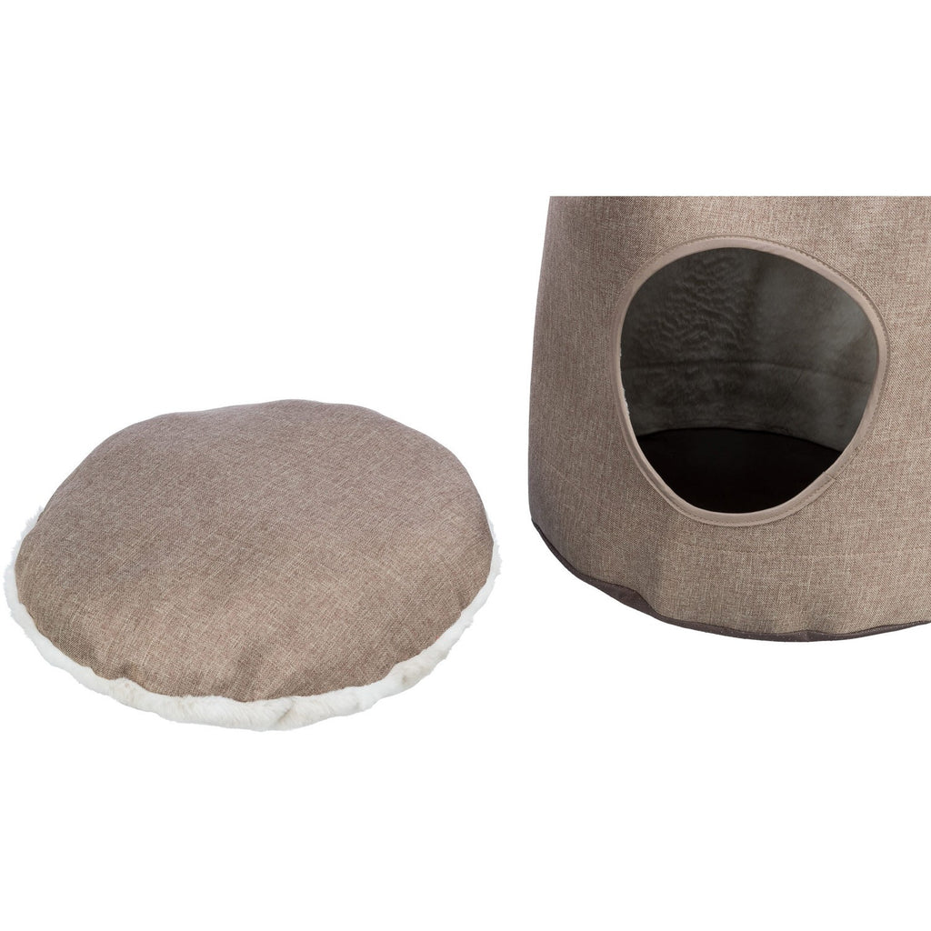 Cueva Nelli marrón claro/blanco-taupe
