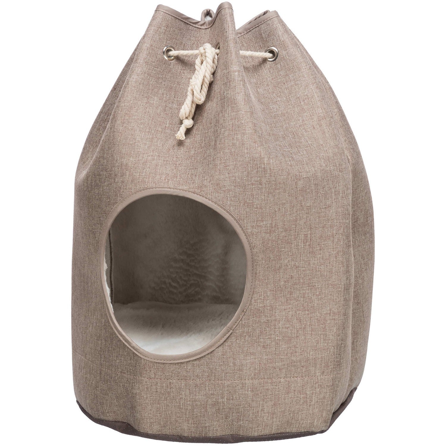 Cueva Nelli marrón claro/blanco-taupe