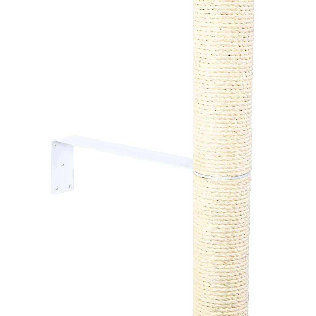 Sujeción a la Pared para Postes Rascadores blanco