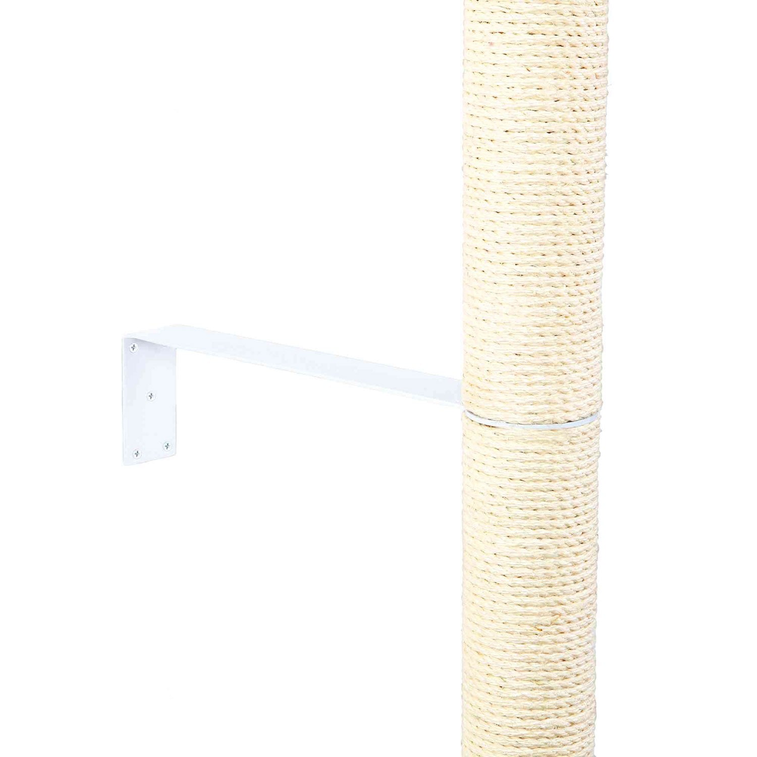 Sujeción a la Pared para Postes Rascadores blanco