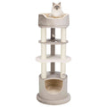 Poste Rascador Lavinia capuchino/crema