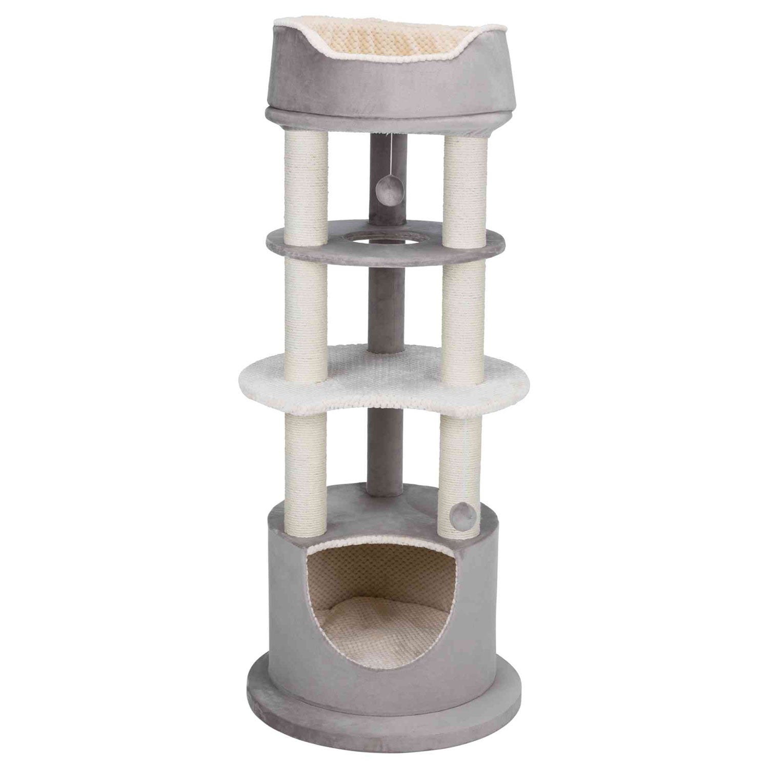 Poste Rascador Lavinia capuchino/crema