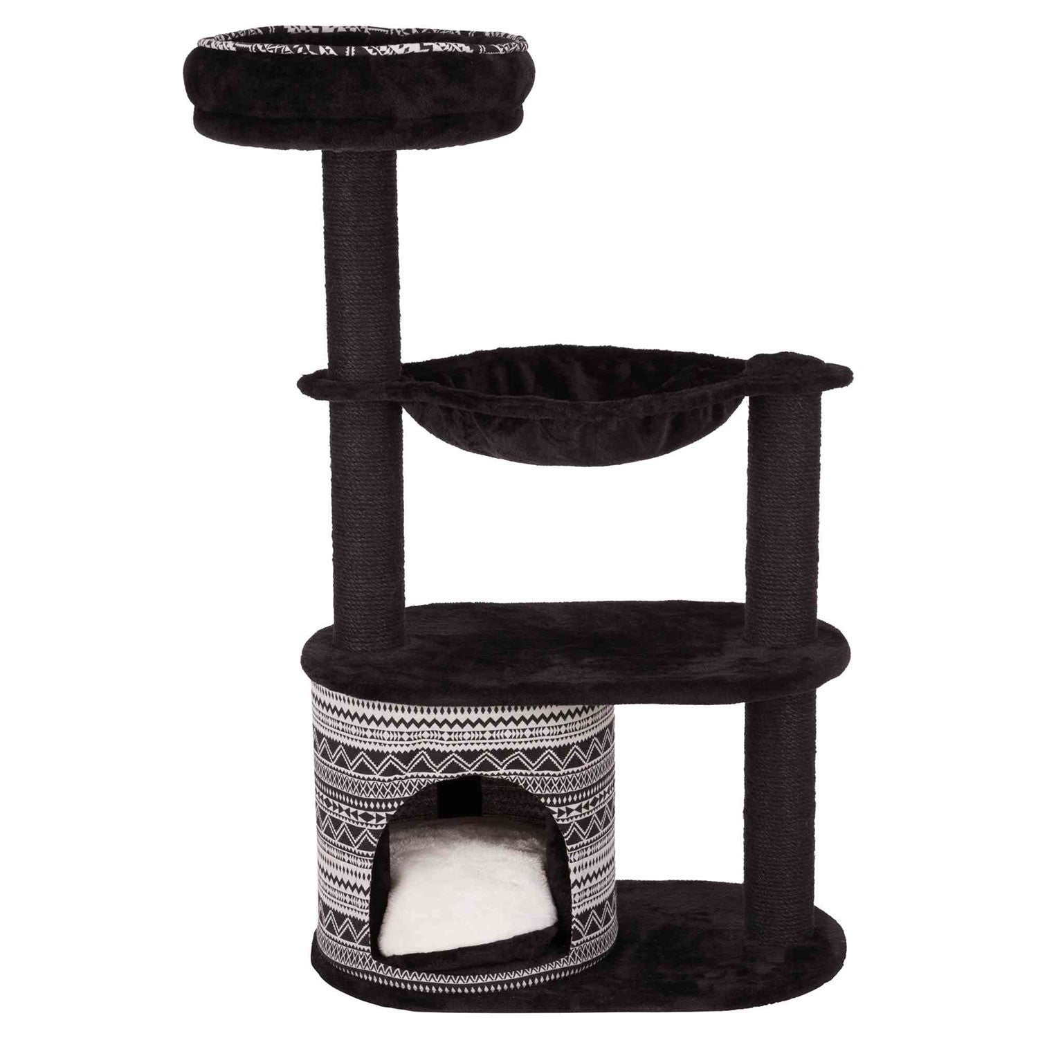 Poste Rascador Giada negro/blanco