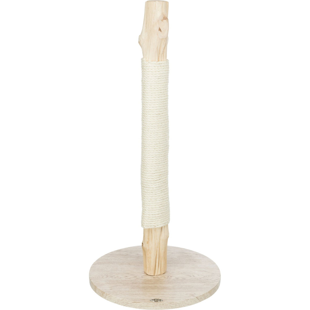 Poste rascador, madera natural beige