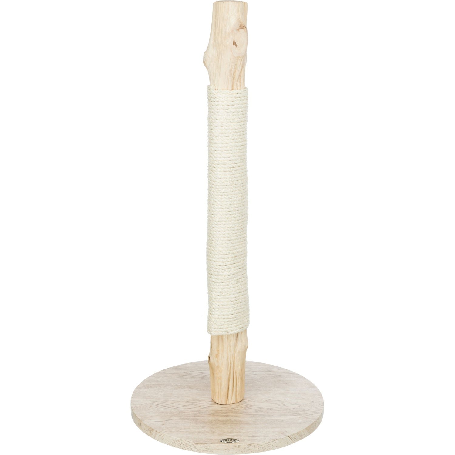 Poste rascador, madera natural beige