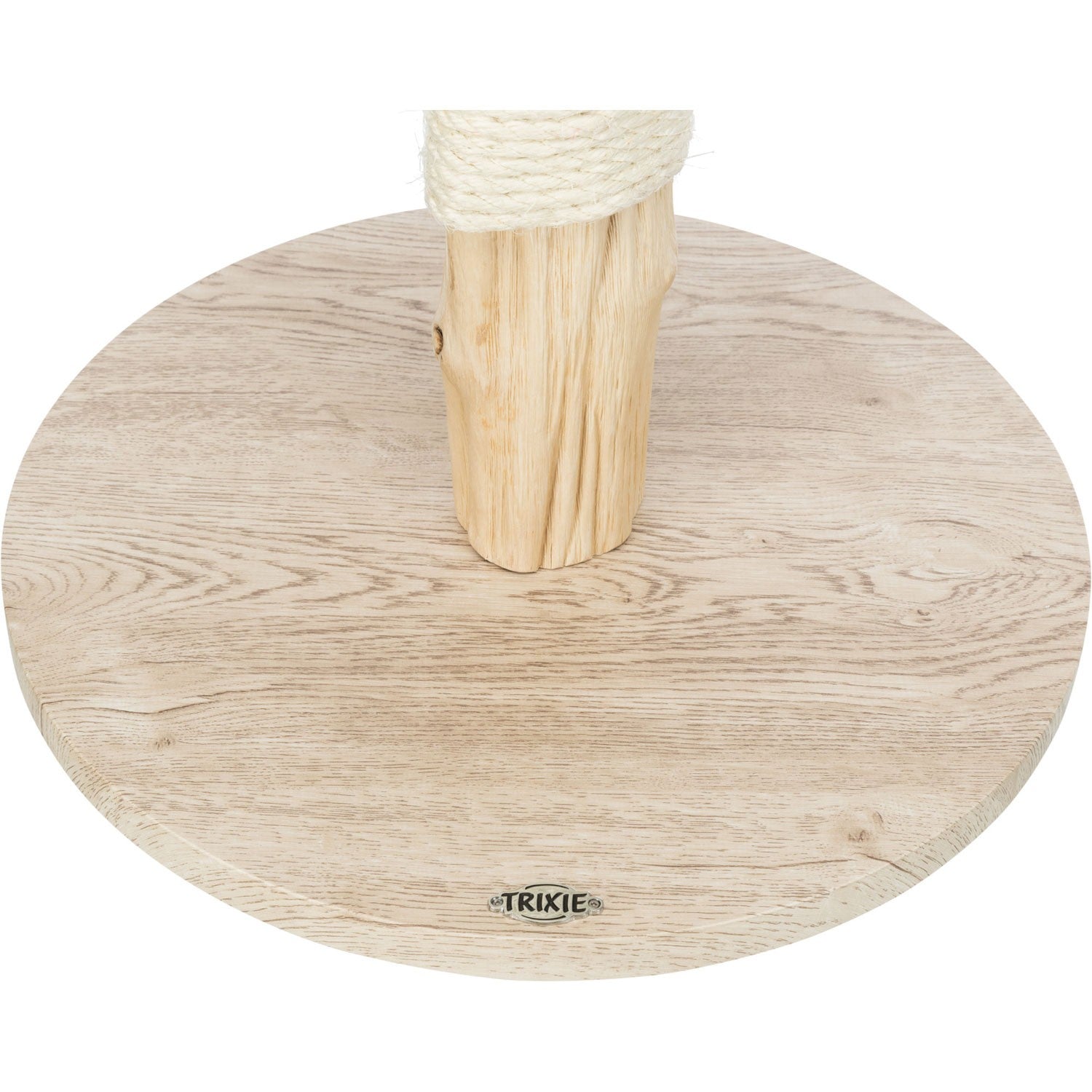 Poste rascador, madera natural beige