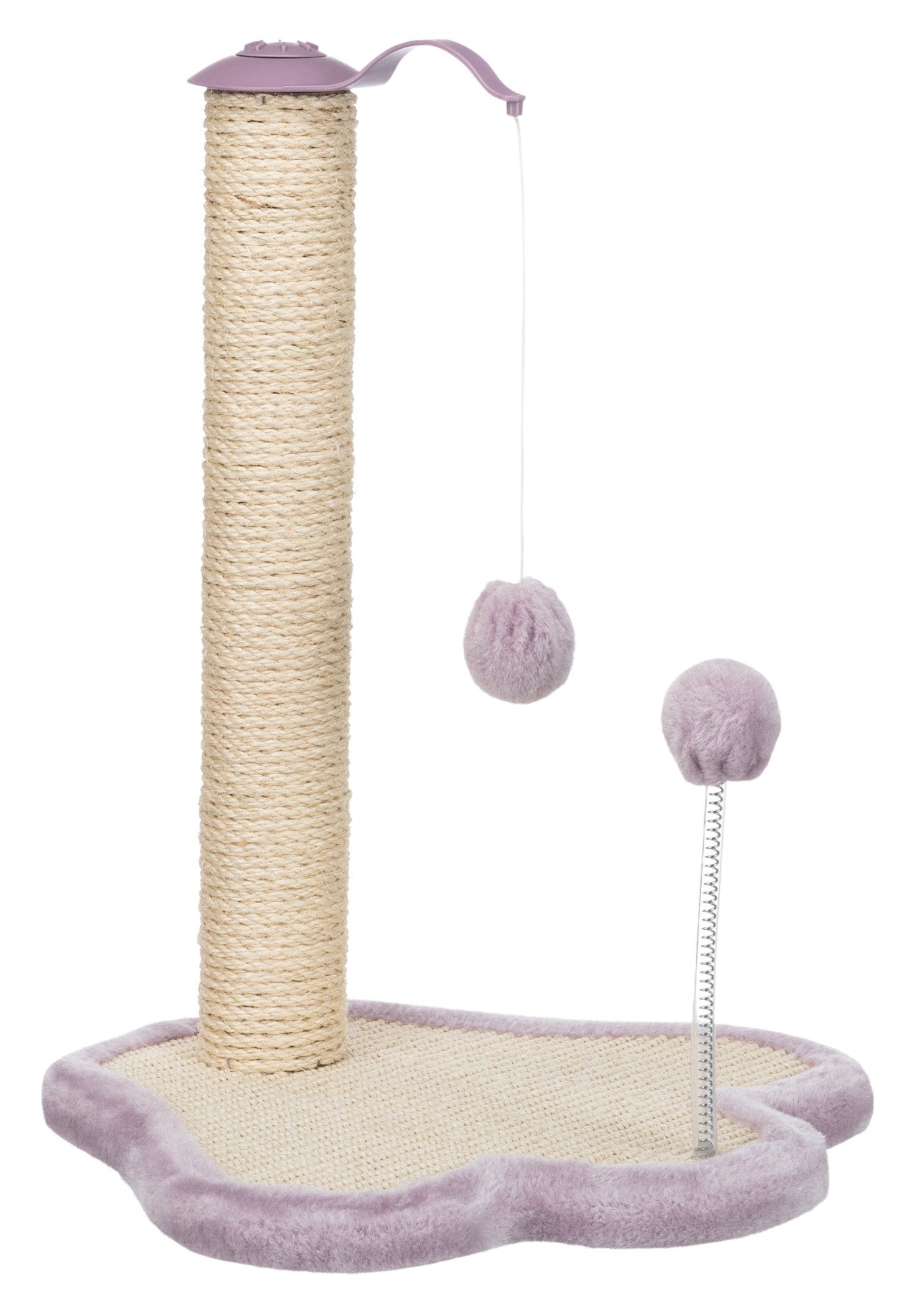 Junior Tabla Rascadora Huella natural/lila
