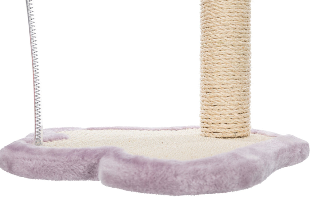 Junior Tabla Rascadora Huella natural/lila