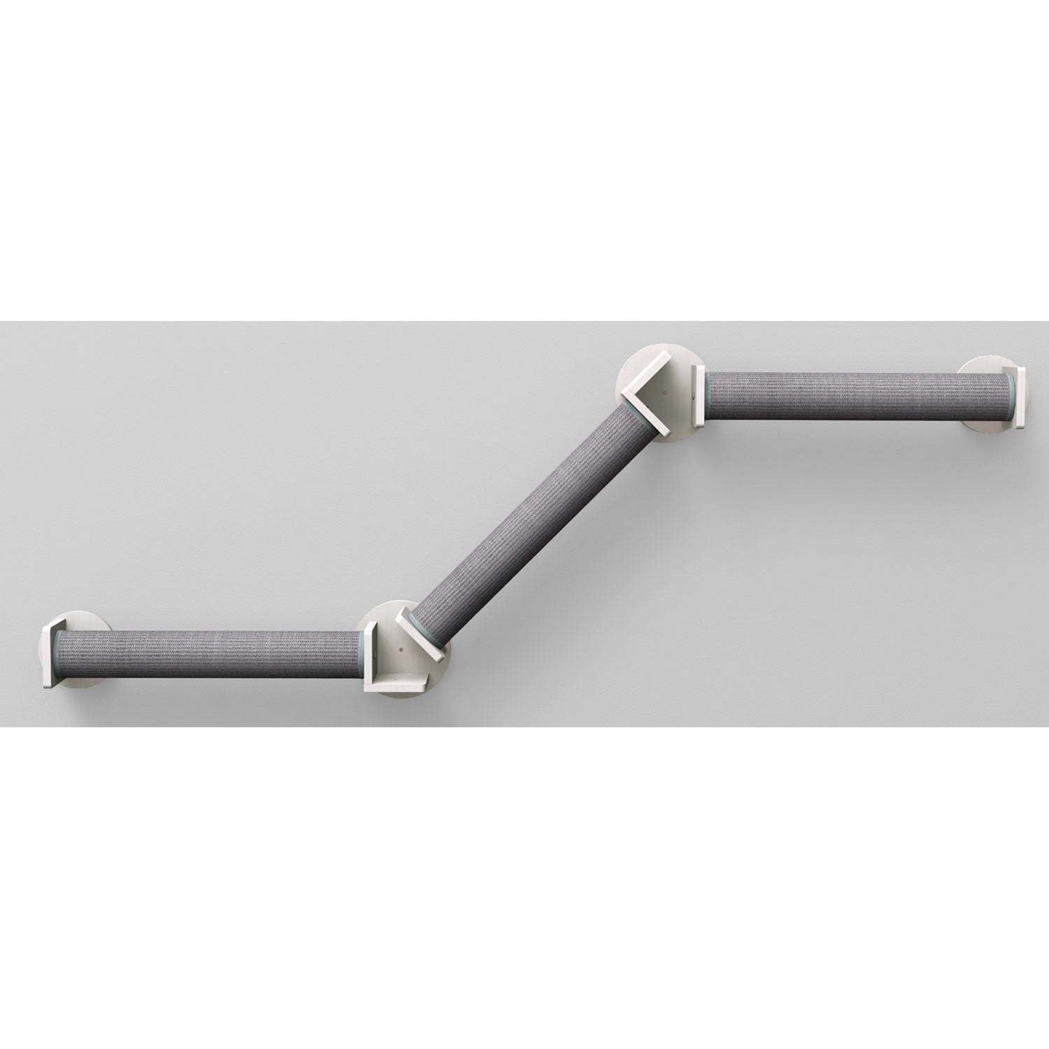 Set de pared 2 blanco/gris