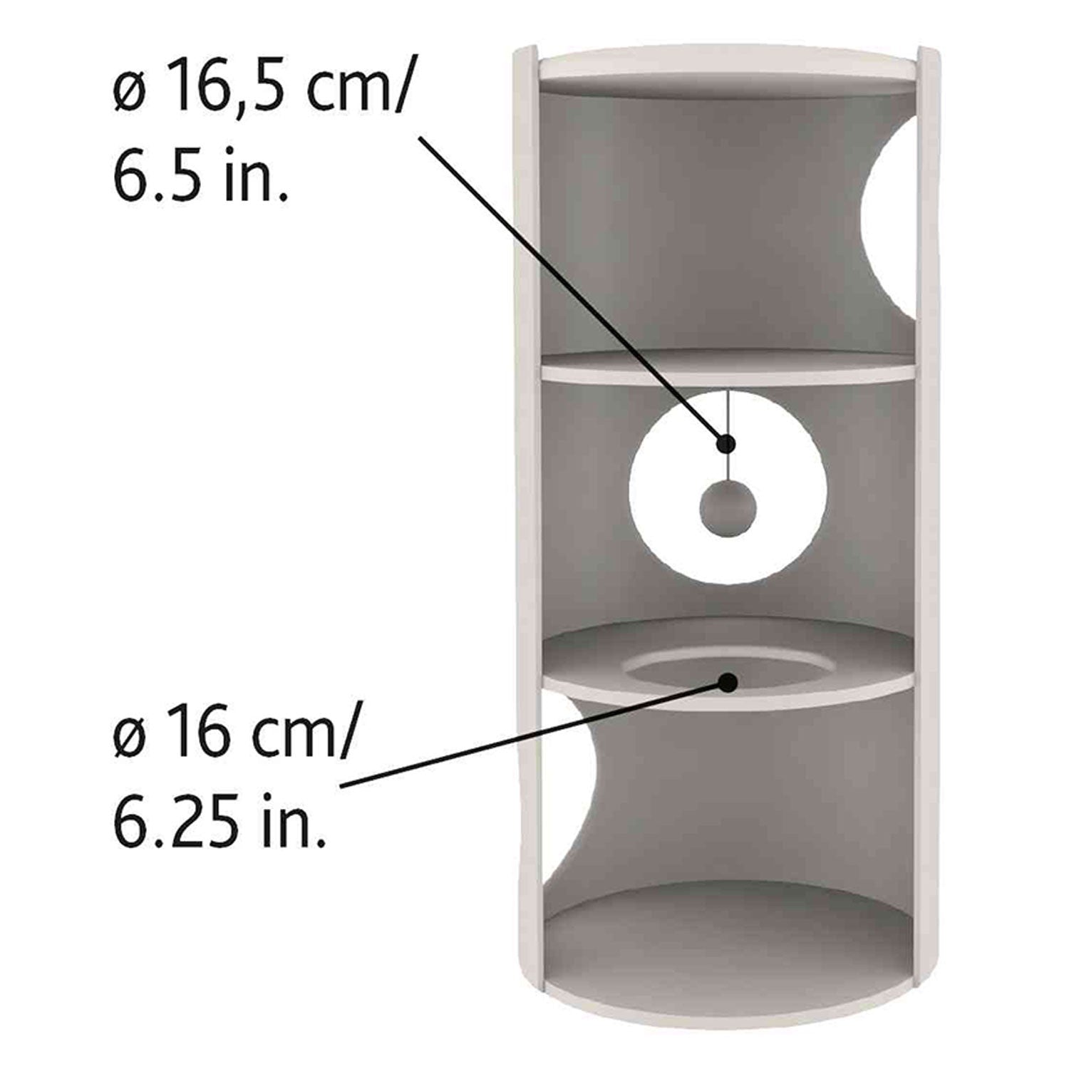 Torre Rascador Samuel natural/beige